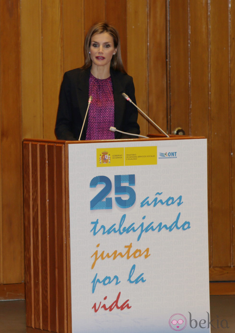 La Reina Letizia en el 25 aniversario de la Organización Nacional de Trasplantes