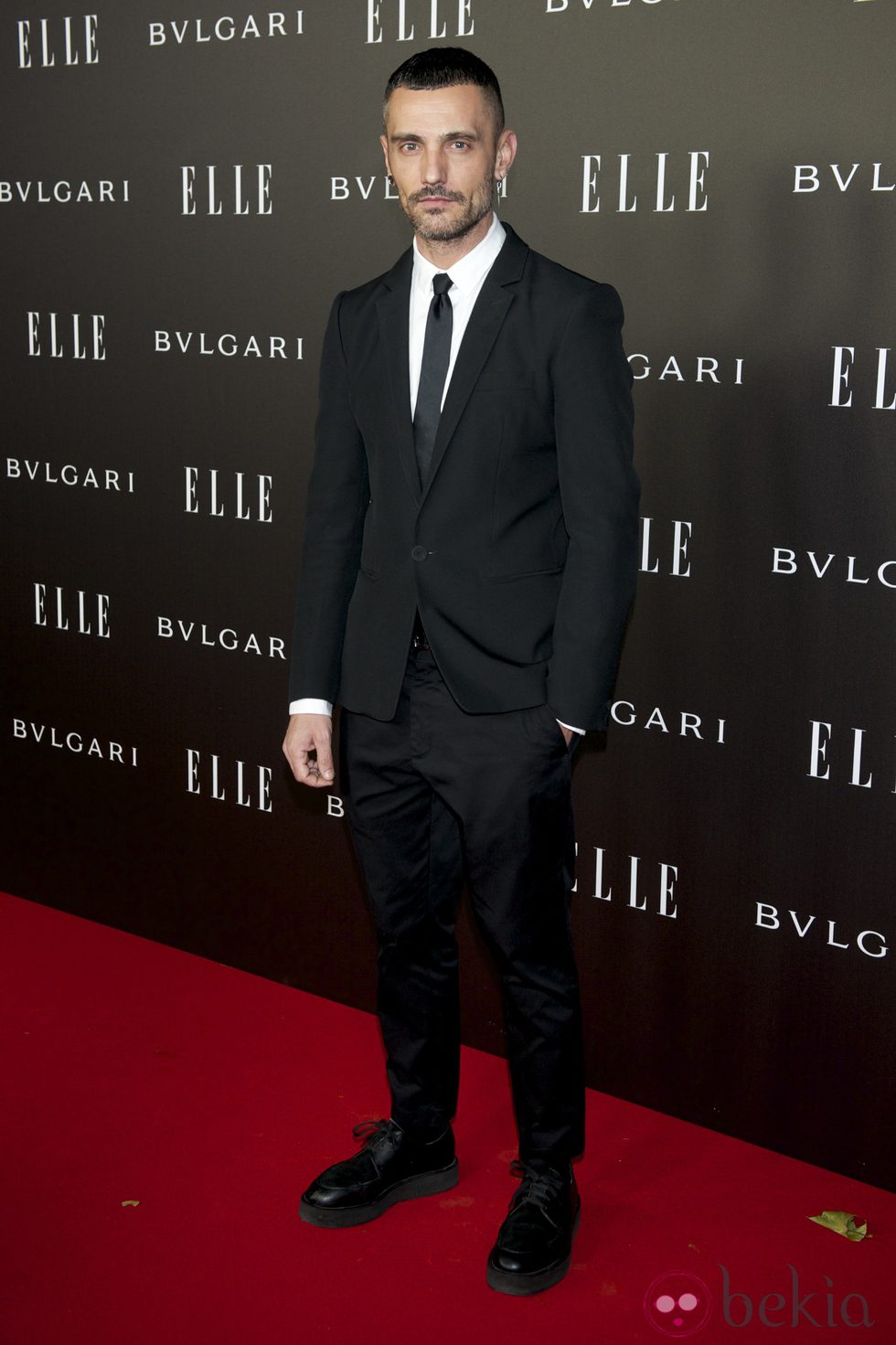 David Delfín en los Elle Style Awards 2014