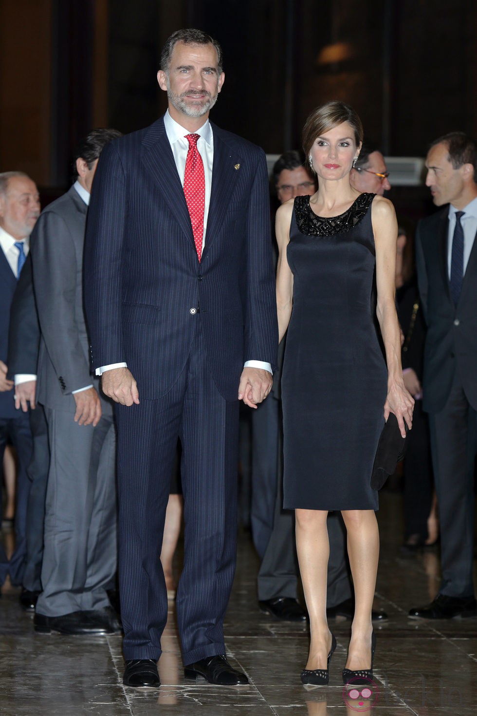 Los Reyes Felipe y Letizia presiden el concierto previo a los Premios Príncipe de Asturias 2014