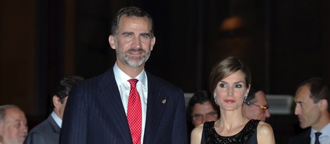 Los Reyes Felipe y Letizia presiden el concierto previo a los Premios Príncipe de Asturias 2014