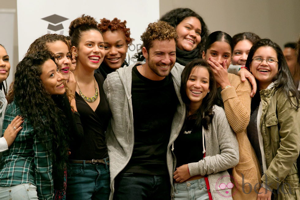 David Bisbal en el Lehman College del Bronx, Nueva York