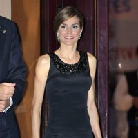 La Reina Letizia en el concierto previo a los Príncipe de Asturias 2014