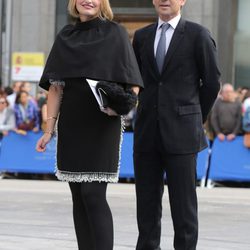 Ainhoa Arteta y Jesús Garmendia en los Premios Príncipe de Asturias 2014