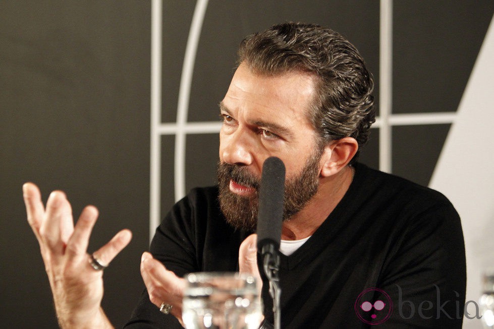 Antonio Banderas en la rueda de prensa del Goya de Honor 2015