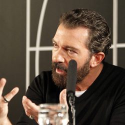 Antonio Banderas en la rueda de prensa del Goya de Honor 2015