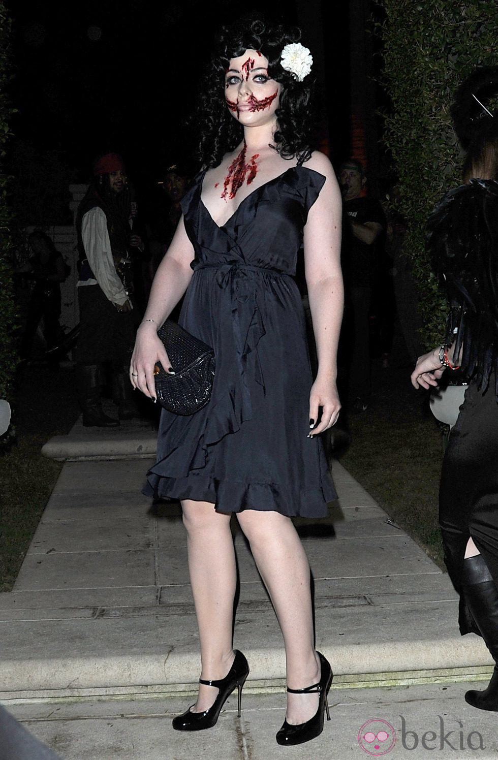 Michelle Trachtenberg en la fiesta 'Casamigos Tequila Halloween Party'