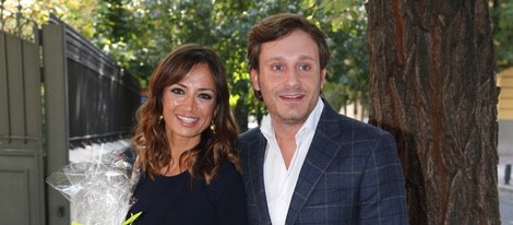 Juan Peña y Sonia González en la fiesta de cumpleaños de Marta González