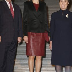 La Reina Letizia inaugurando una exposición de Velázquez en Viena