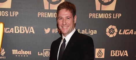 Carlos Latre en la entrega de los Premios de la Liga de Fútbol Profesional 2014