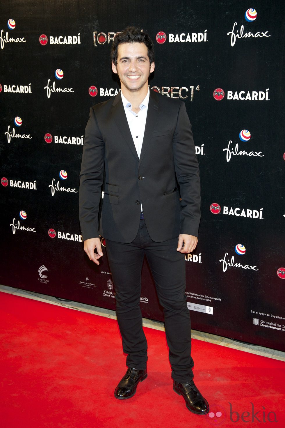 Fran Perea en el estreno de 'REC 4' en Madrid