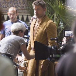 Nikolaj Coster Waldau en los Reales Alcázares de Sevilla