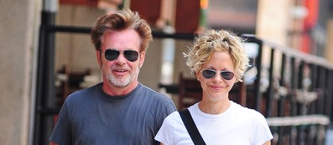 Meg Ryan y John Mellencamp pasean por Nueva York