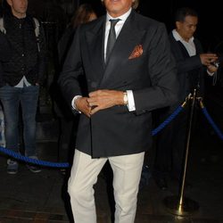 Valentino en la fiesta del 60 cumpleaños de Mario Testino