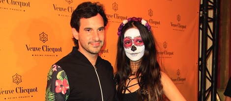 Antonio de la Rúa y Daniela Ramos en la Yelloween Party 2014