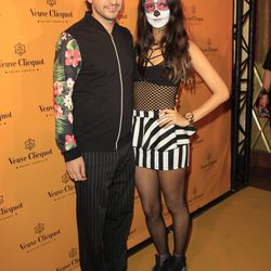 Antonio de la Rúa y Daniela Ramos en la Yelloween Party 2014