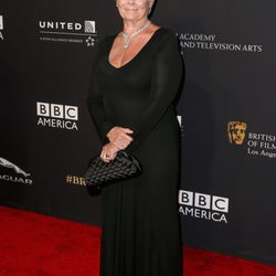 Judi Dench en la entrega de los Premios Bafta Britannia 2014