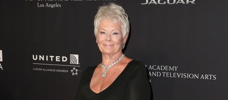 Judi Dench en la entrega de los Premios Bafta Britannia 2014