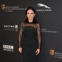 Julia Louis-Dreyfus en la entrega de los Premios Bafta Britannia 2014