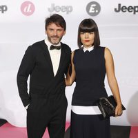 Laura Caballero y Fernando Tejero en una fiesta organizada por el canal de Mediaset Divinity