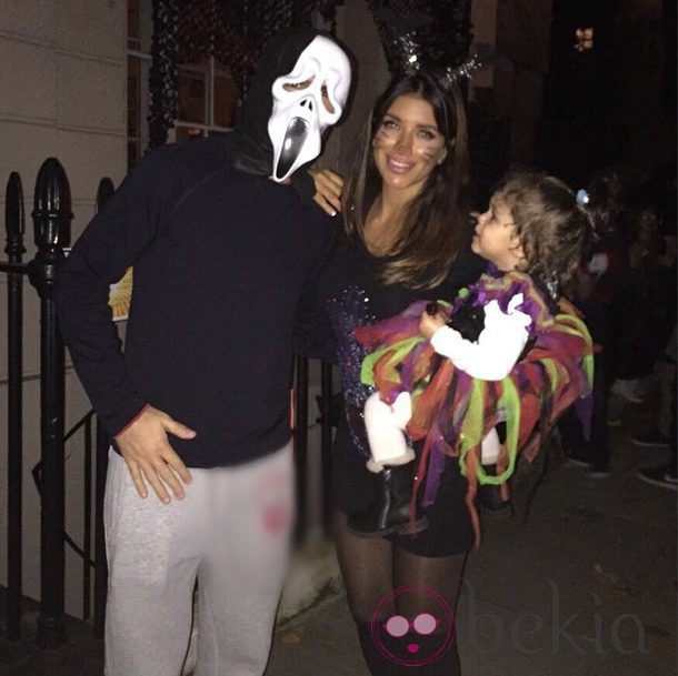 La familia Fàbregas celebra Halloween 2014