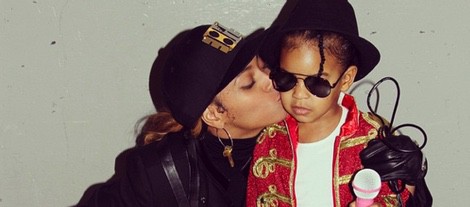 Beyoncé y Blue Ivy se disfrazan de Janet y Michael Jackson por Halloween