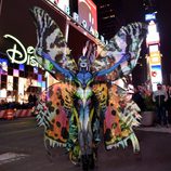 Heidi Klum en Times Square antes de su fiesta de Halloween 2014