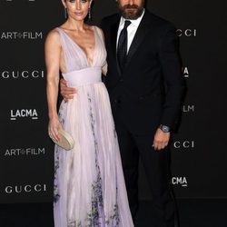 Demian Bichir y Stefanie Sherk en la gala LACMA Art + FIlm 2014