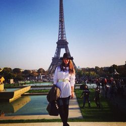 Paula Echevarría disfrutando del encanto de París