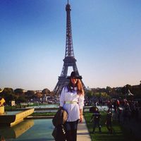 Paula Echevarría disfrutando del encanto de París