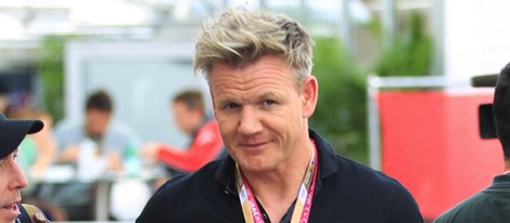 Gordon Ramsey en el GP de Estados Unidos 2014