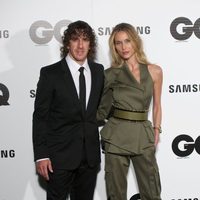 Carles Puyol y Vanesa Lorenzo en los Premios GQ 2014