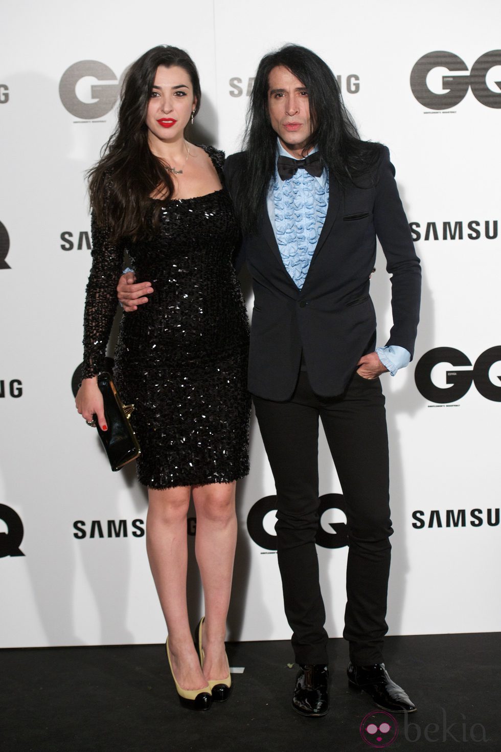 Marta y Mario Vaquerizo en los Premios GQ 2014