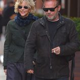 Meg Ryan y su novio pasean por Nueva York tras su reciente reconciliación