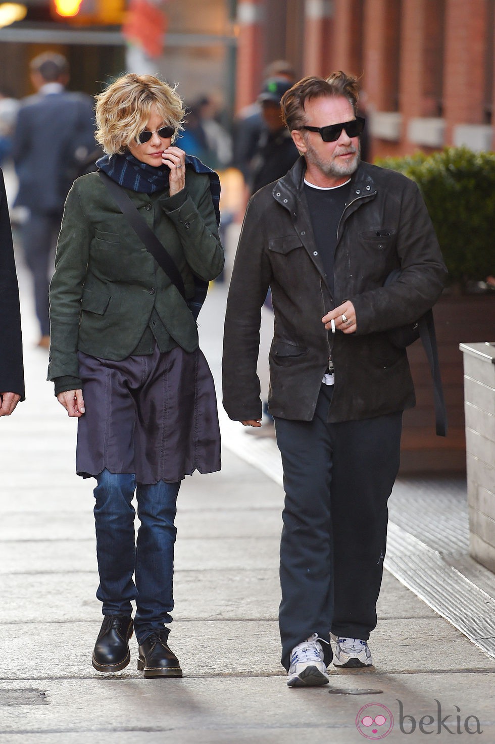 Meg Ryan y John Mellencamp pasean su amor por Nueva York