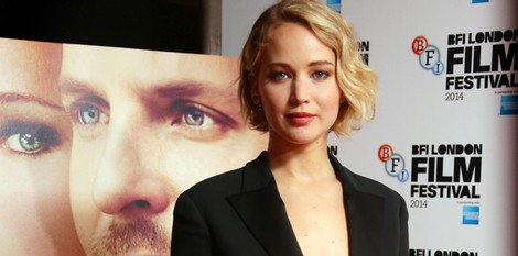 Jennifer Lawrence en la presentación de 'Serena' en el festival de cine de Londres 