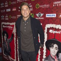 Abraham García en el estreno de 'Miguel de Molina al desnudo'