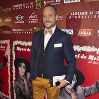 Nacho Montes en el estreno de 'Miguel de Molina al desnudo'