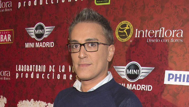 Kiko Hernández en el estreno de 'Miguel de Molina al desnudo'