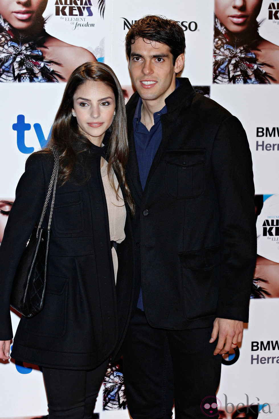 Kaká y Caroline Celico