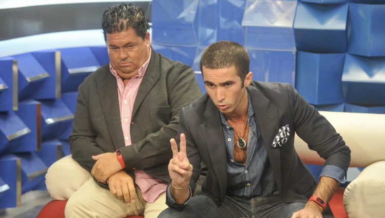 Fran y Luis nominando en el confesionario de 'Gran Hermano 15'