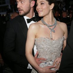 Justin Timberlake y Jessica Biel en el festival de cine de Cannes 2014