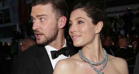 Justin Timberlake y Jessica Biel en el festival de cine de Cannes 2014