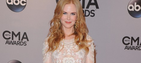 Nicole Kidman en la entrega de los premios CMA Awards 2014