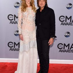 Keith Urban y Nicole Kidman en la entrega de los premios CMA Awards 2014