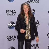 Steven Tyler en la entrega de los premios CMA Awards 2014