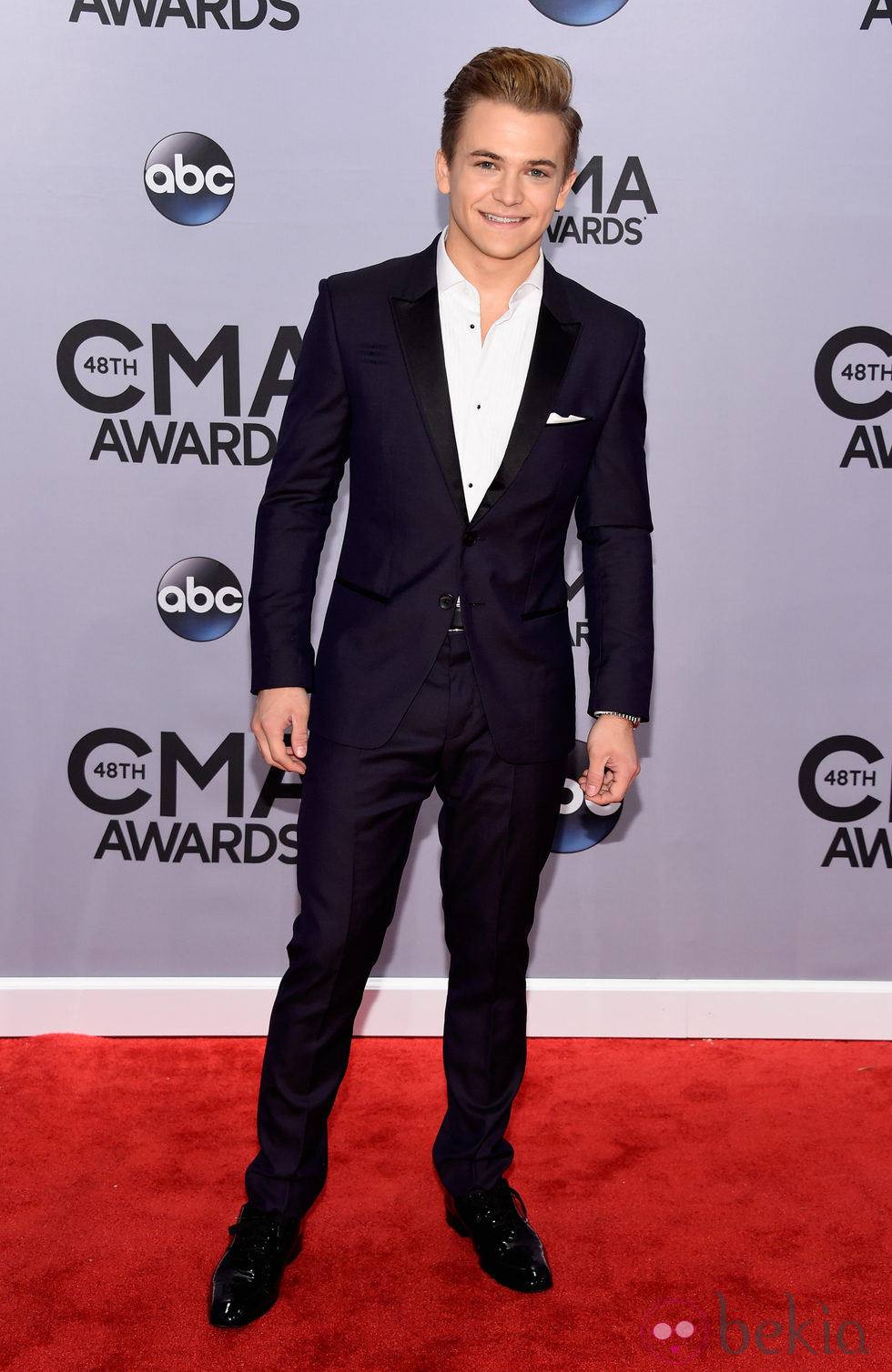 Hunter Hayes en la entrega de los premios CMA Awards 2014