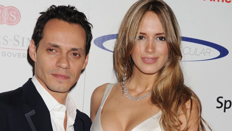 Marc Anthony y Shannon De Lima en el 27 aniversario de 'Deportes Espectaculares'