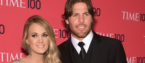 Carrie Underwood y Mike Fisher en la gala Time 100 de Nueva York