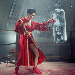 Eva Green es una boxeadora en el mes de mayo del Calendario Campari 2015