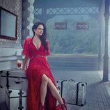 Eva Green se va de viaje en el mes de marzo del Calendario Campari 2015